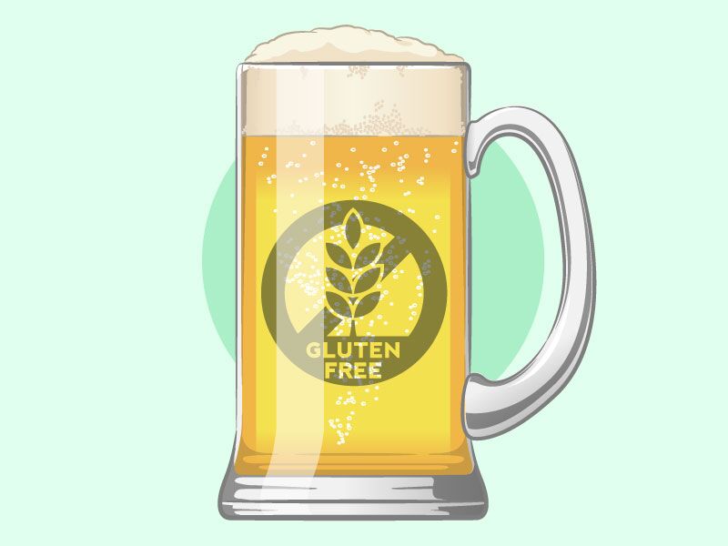 Amount of Gluten Level in Beer Brands & Types